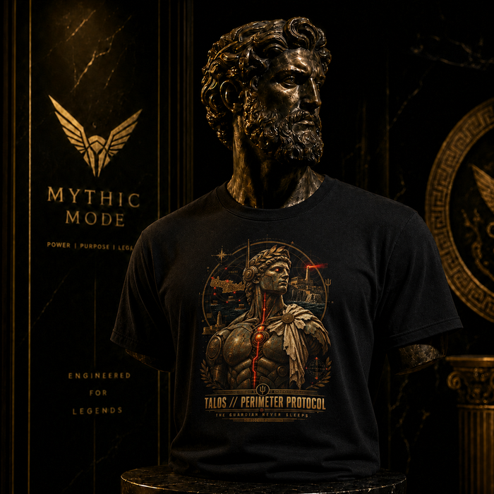 Talos Perimeter Protocol T-Shirt — Mythic Mode primary scene