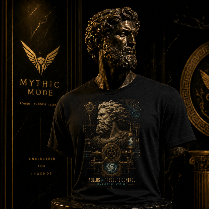 Aeolus Pressure Control T-Shirt — Mythic Mode primary scene