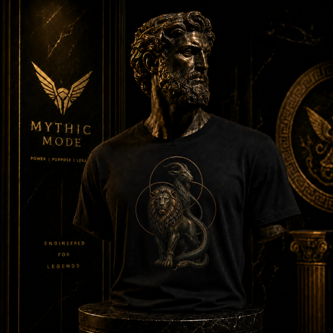 Chimera Tri-Form T-Shirt — Mythic Mode primary scene