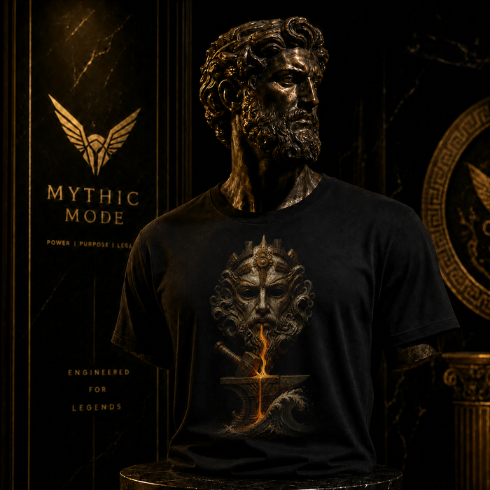 Telchines Abyssal Forge T-Shirt — Mythic Mode primary scene