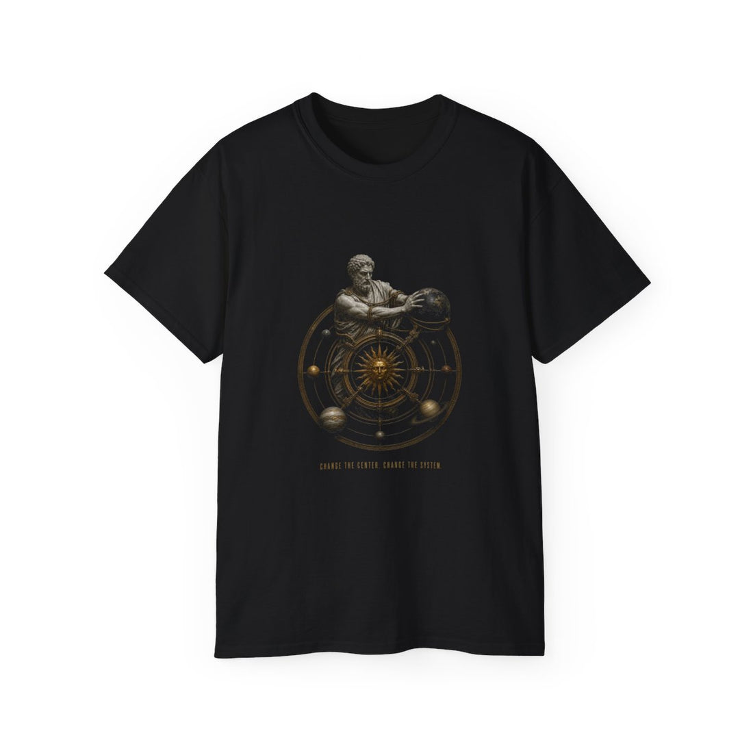 Aristarchus Center Shift T-Shirt — Printify front view