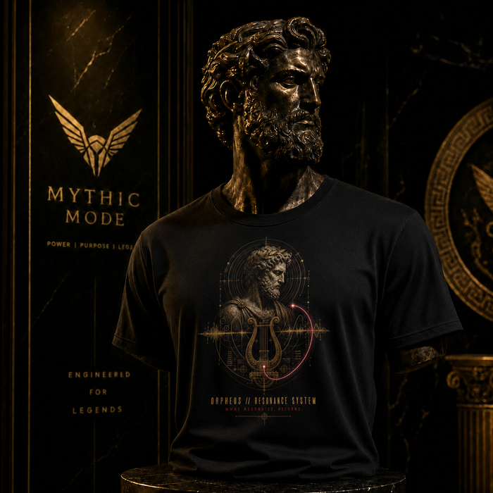 Orpheus Resonance System T-Shirt — Mythic Mode primary scene