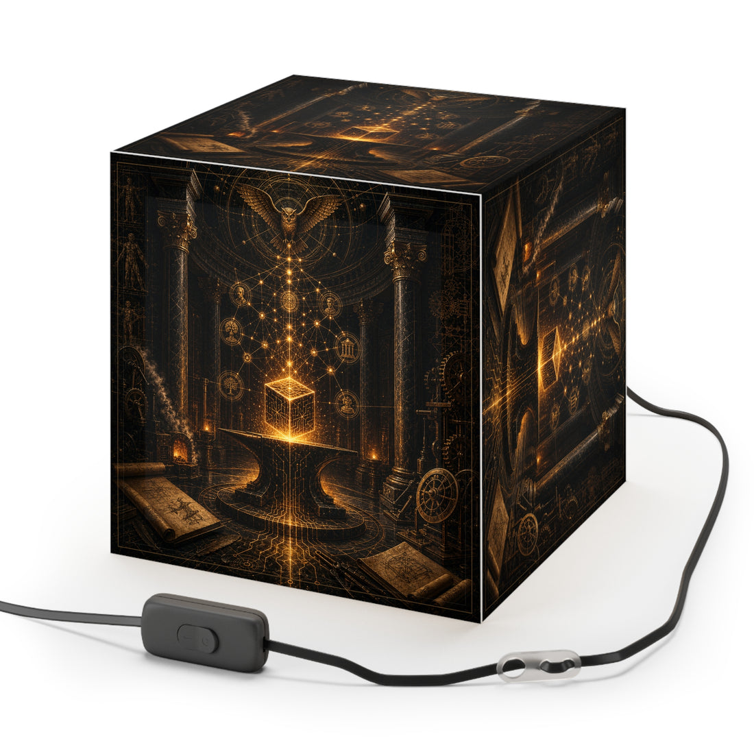 Mythic Mode Light Cube Lamp - Oracle Forge Memory