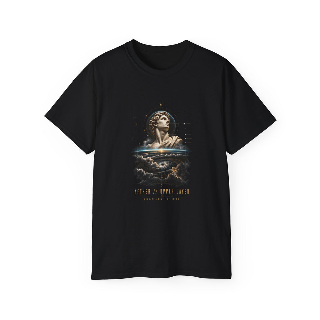 Aether Upper Layer T-Shirt — Printify front view