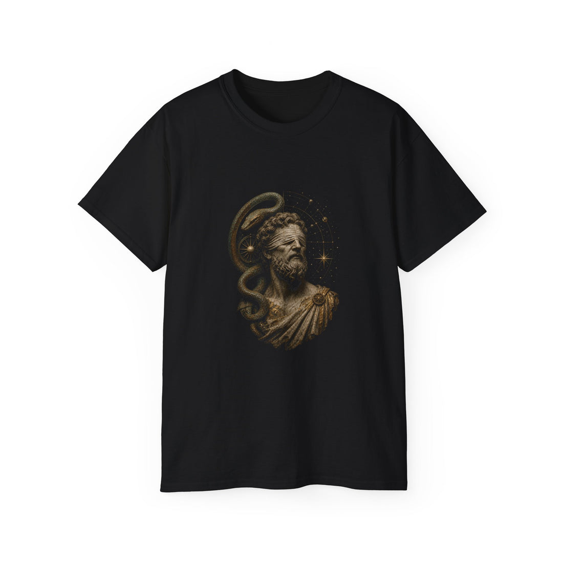 Tiresias Double Vision T-Shirt — Printify front view