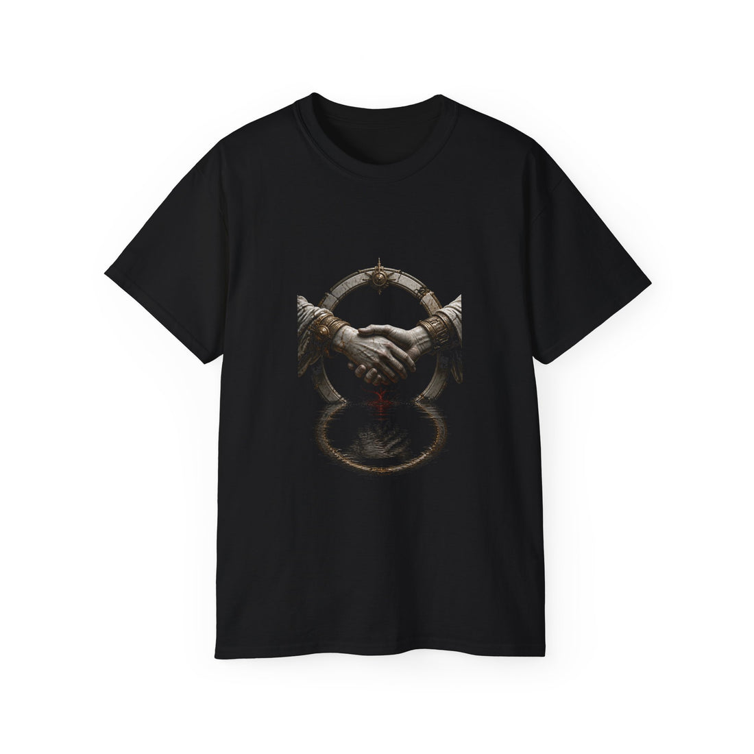 Styx Oath Current T-Shirt — Printify front view