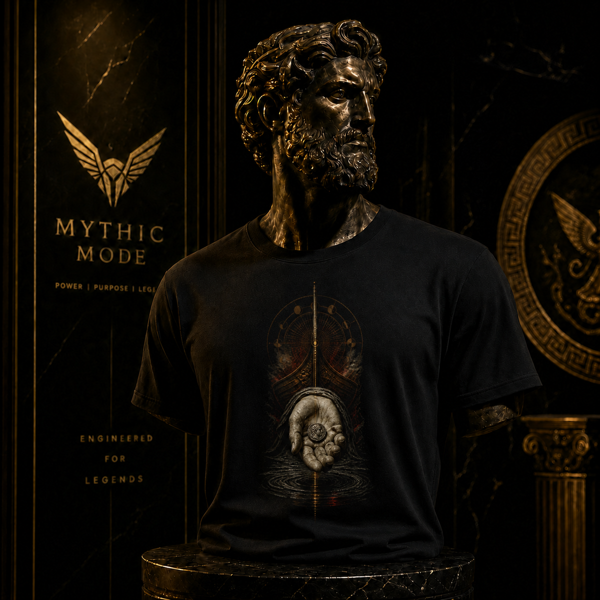 Charon's Obol T-Shirt — Mythic Mode primary scene