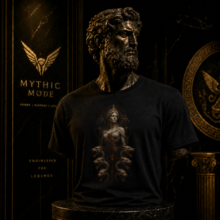 Scylla Below the Strait T-Shirt — Mythic Mode primary scene