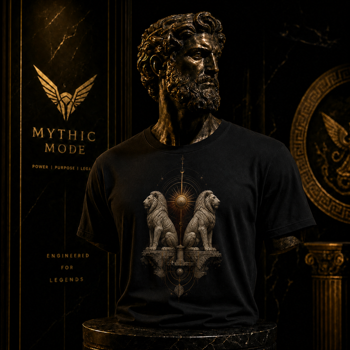 Lions of Delos T-Shirt — Mythic Mode primary scene