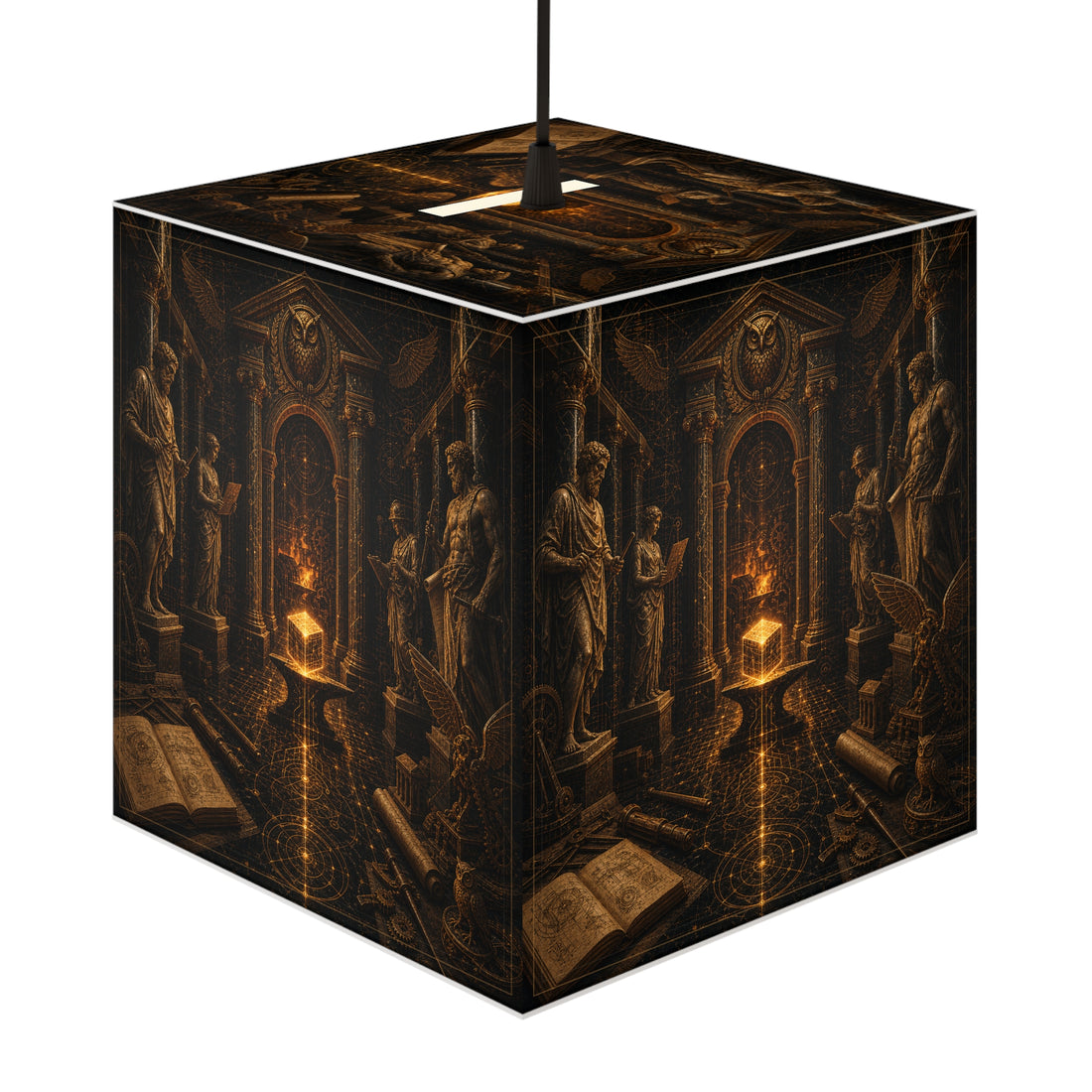 Mythic Mode Light Cube Lamp - Modern Builder Temple