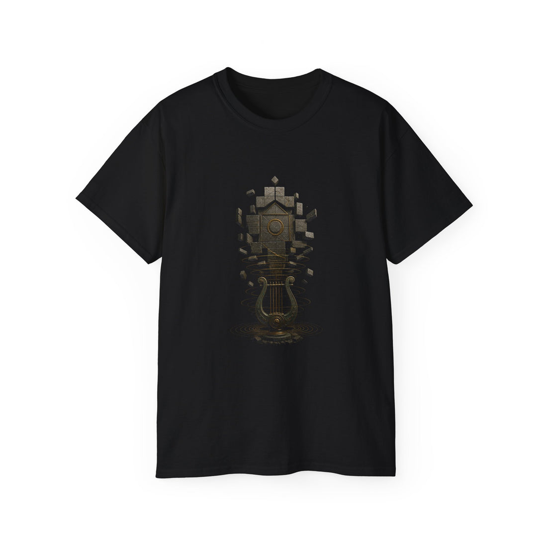 Amphion Stone Chorus T-Shirt — Printify front view