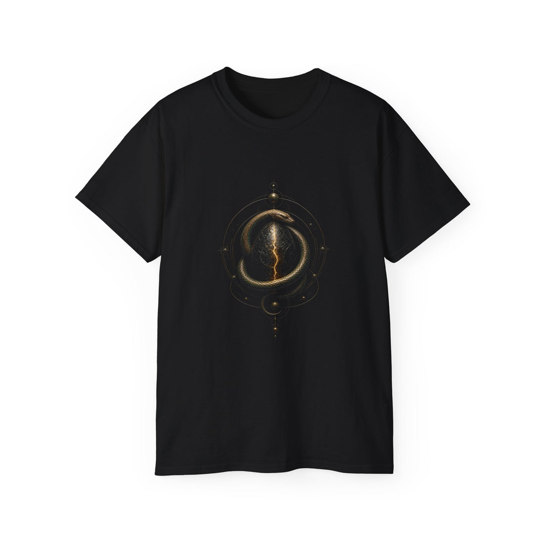 Orphic Cosmic Egg T-Shirt — Printify front view