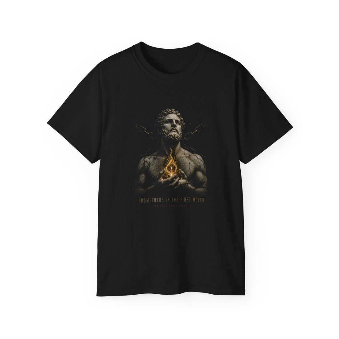 Prometheus First Mover T-Shirt — Printify front view