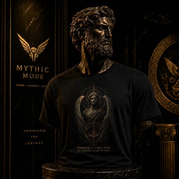 Thanatos Final State T-Shirt — Mythic Mode primary scene