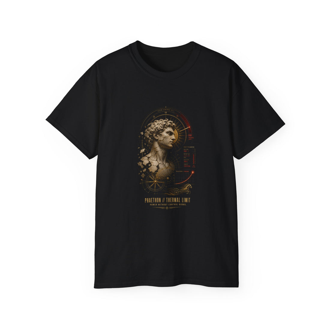 Phaethon Thermal Limit T-Shirt — Printify front view