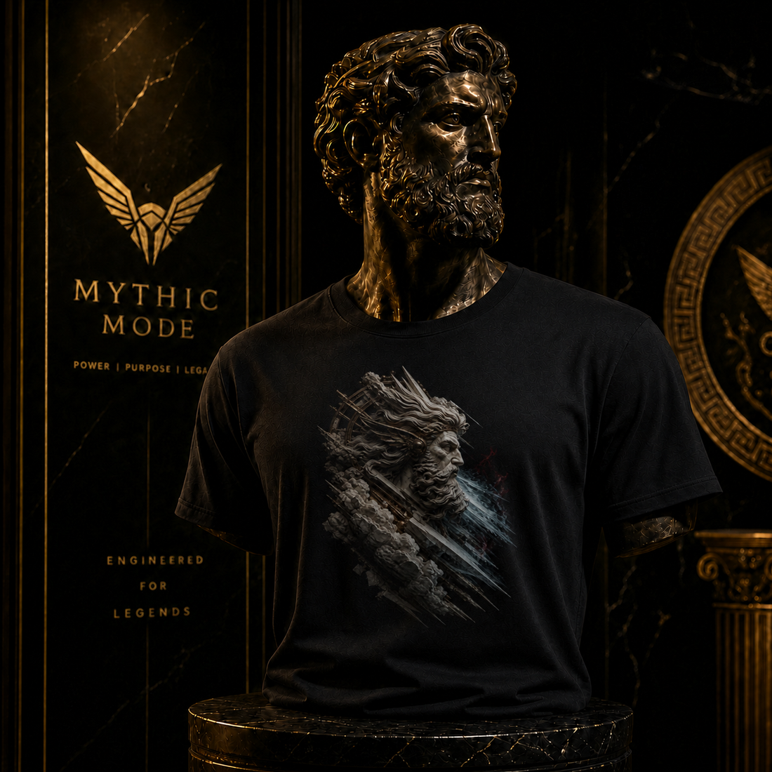 Boreas North Current T-Shirt — Mythic Mode primary scene