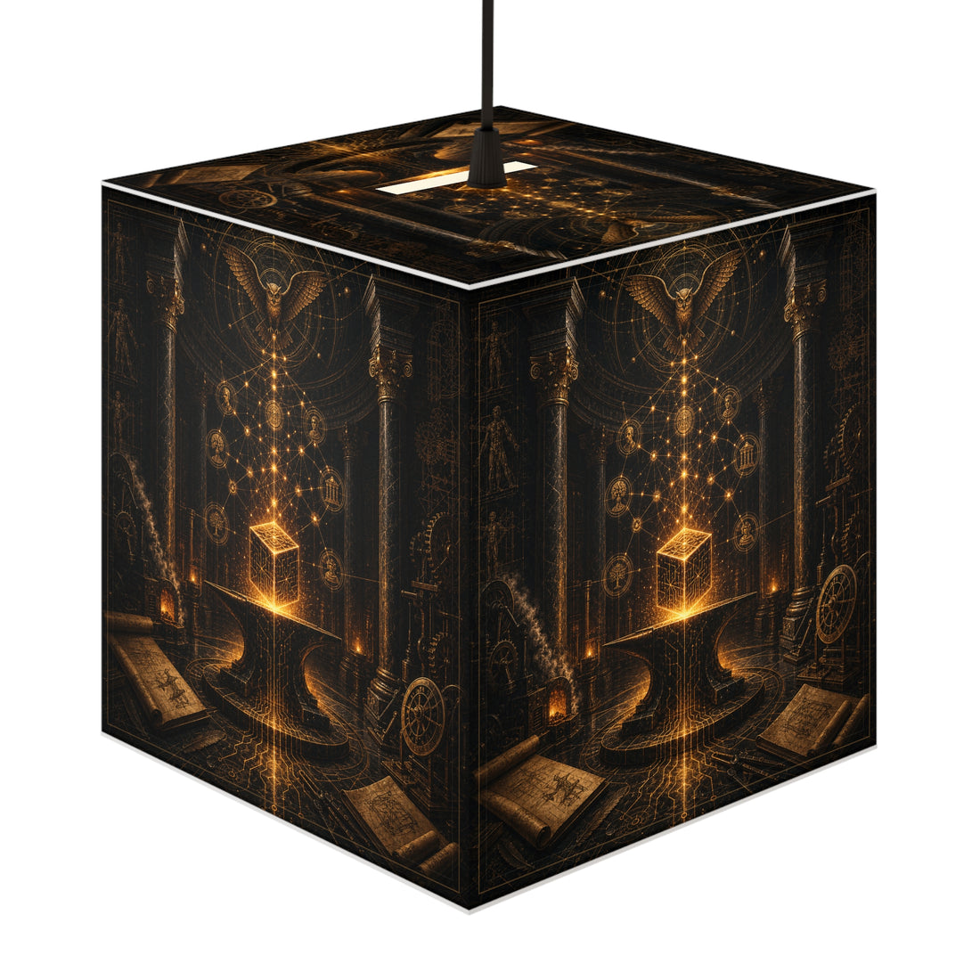 Mythic Mode Light Cube Lamp - Oracle Forge Memory