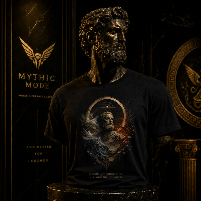 Anaximander Boundless Source T-Shirt — Mythic Mode primary scene