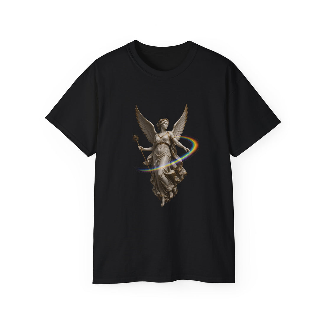 Iris Prism Arc T-Shirt — Printify front view