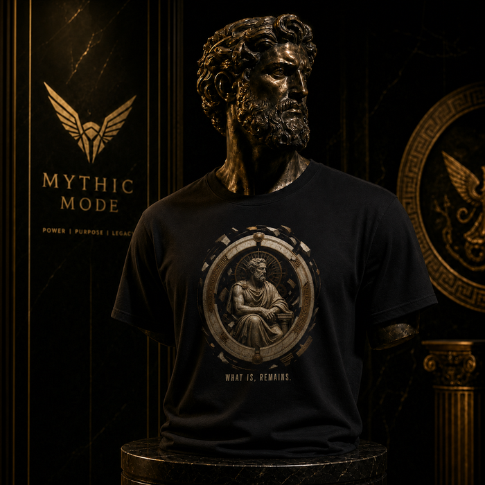 Parmenides Being State T-Shirt — Mythic Mode primary scene