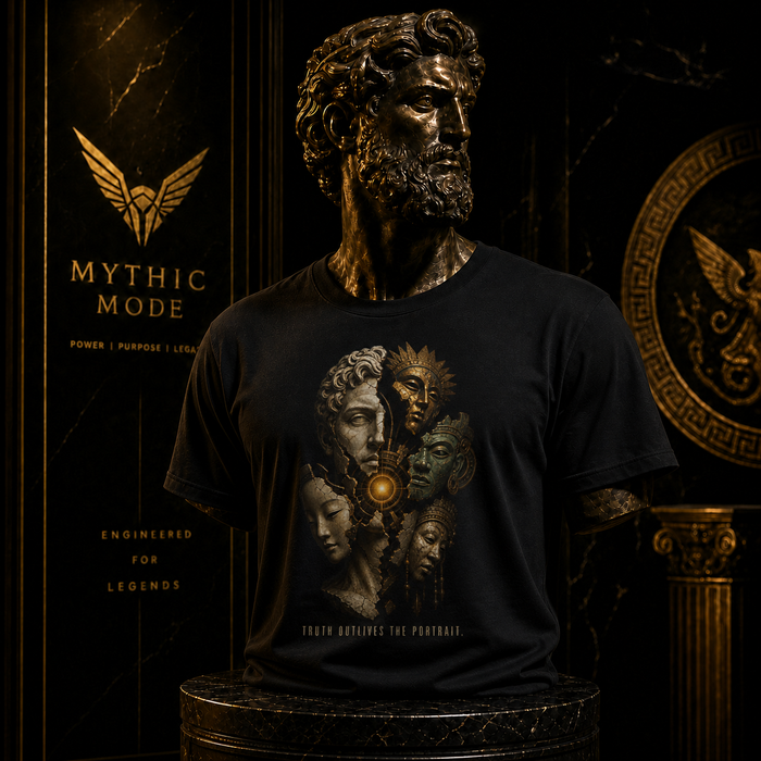Xenophanes Beyond Image T-Shirt — Mythic Mode primary scene