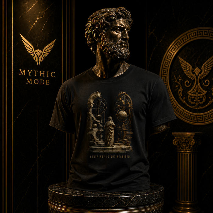 Arcesilaus Open Inquiry T-Shirt — Mythic Mode primary scene