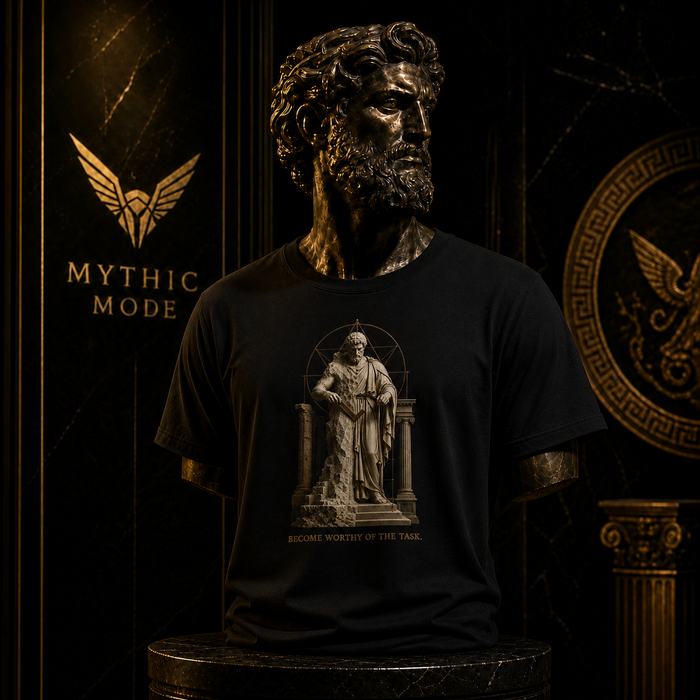 Arete Excellence Standard T-Shirt — Mythic Mode primary scene