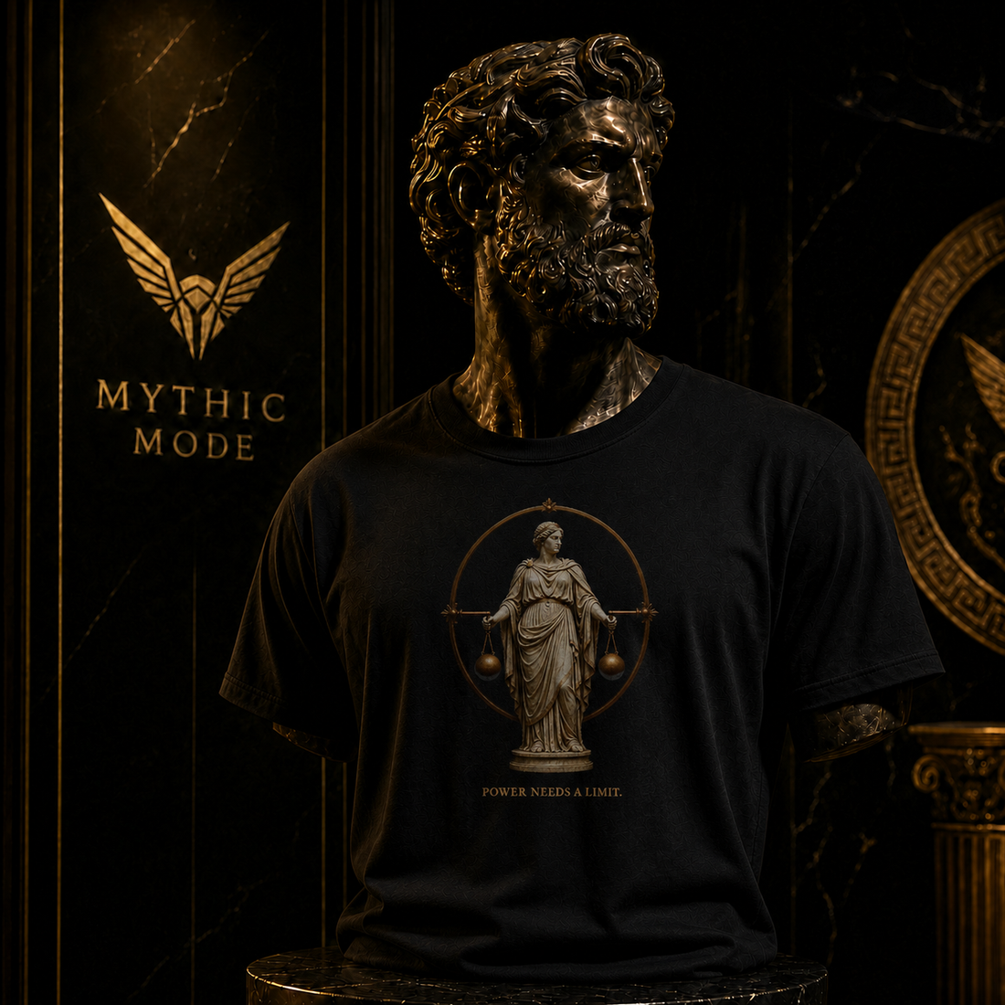 Sophrosyne Measure Within T-Shirt — Mythic Mode primary scene