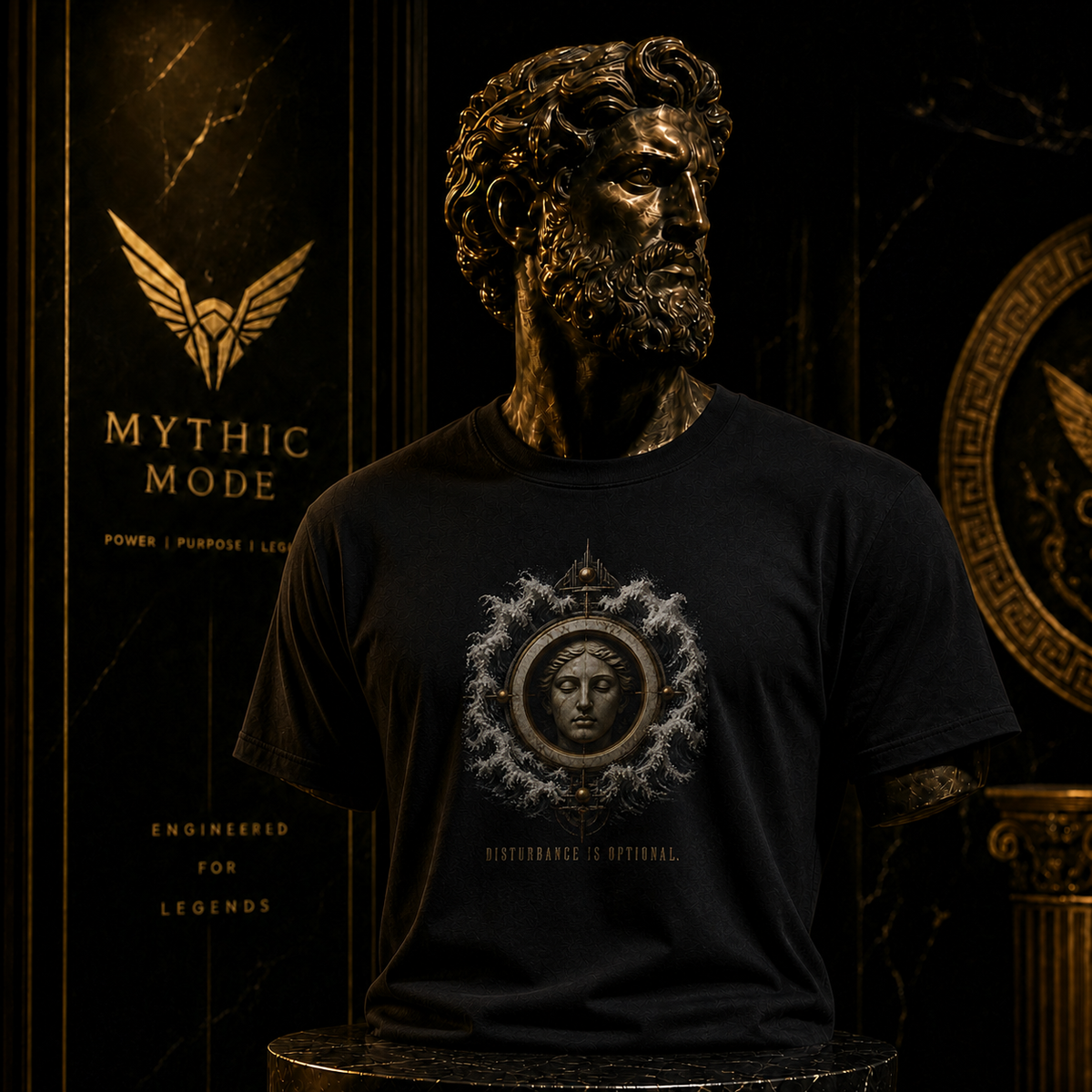 Ataraxia Quiet State T-Shirt — Mythic Mode primary scene