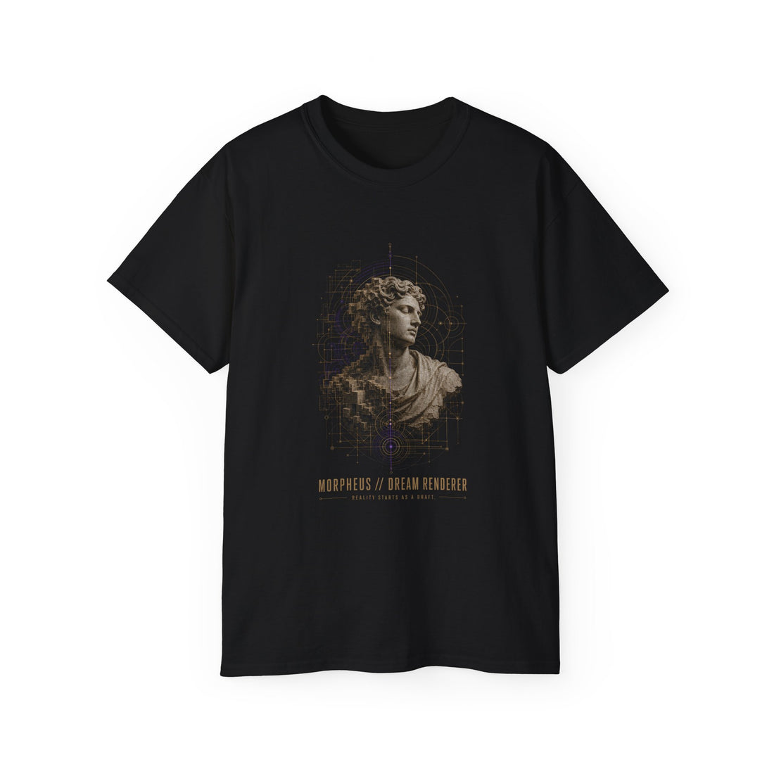 Morpheus Dream Renderer T-Shirt — Printify front view