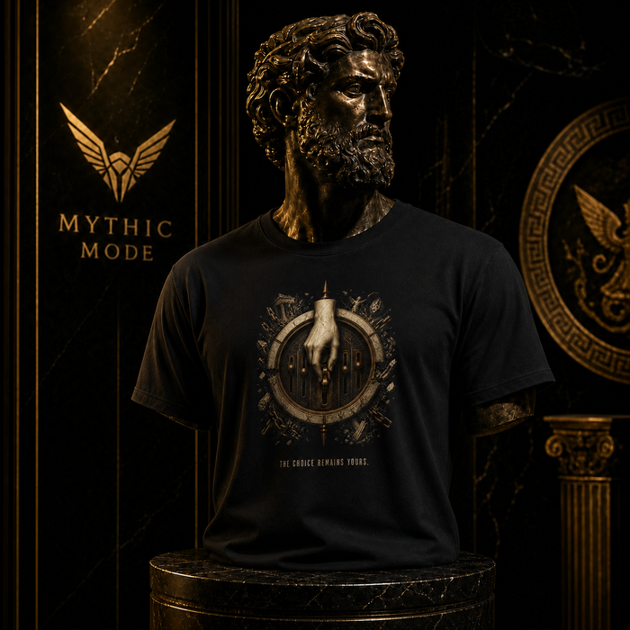 Prohairesis Inner Command T-Shirt — Mythic Mode primary scene