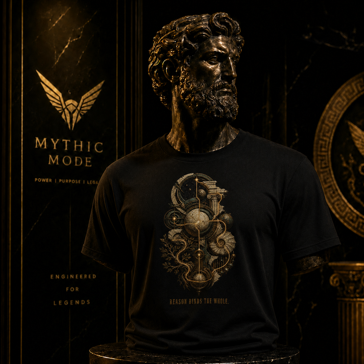 Logos Coherent Order T-Shirt — Mythic Mode primary scene
