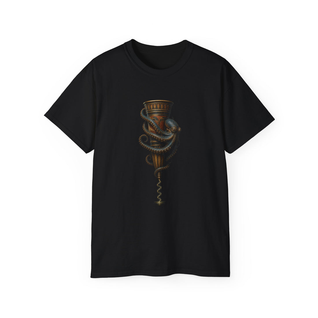 Octopus Rhyton T-Shirt — Printify front view