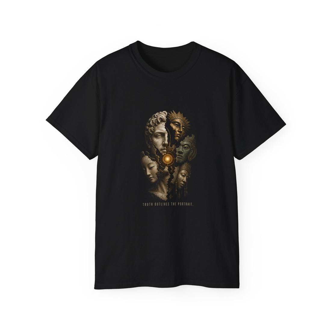 Xenophanes Beyond Image T-Shirt — Printify front view