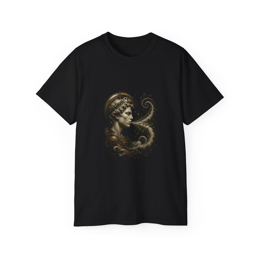 Zephyrus Spring Spiral T-Shirt — Printify front view