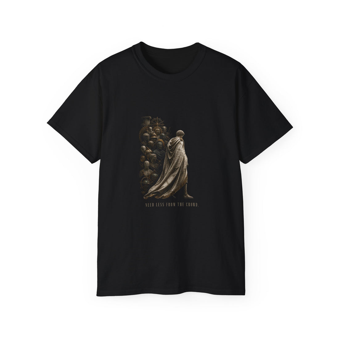Antisthenes Self-Sufficiency T-Shirt — Printify front view