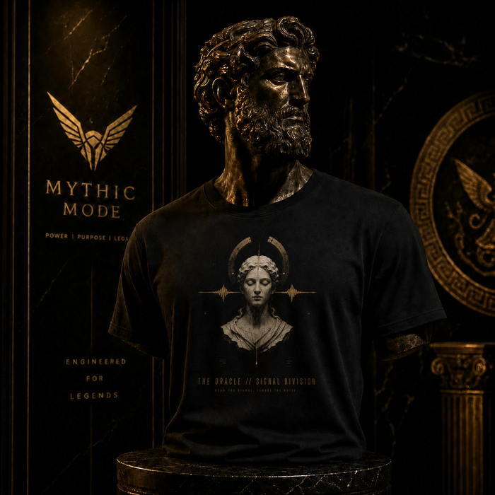 The Oracle Signal Division T-Shirt — Mythic Mode primary scene